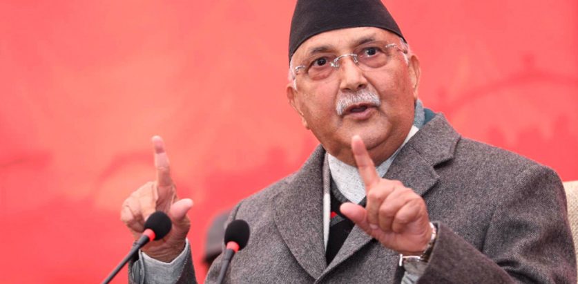 कांग्रेस मेवाको रुखजस्तो, एमाले चै आँपको रुख हो : ओली