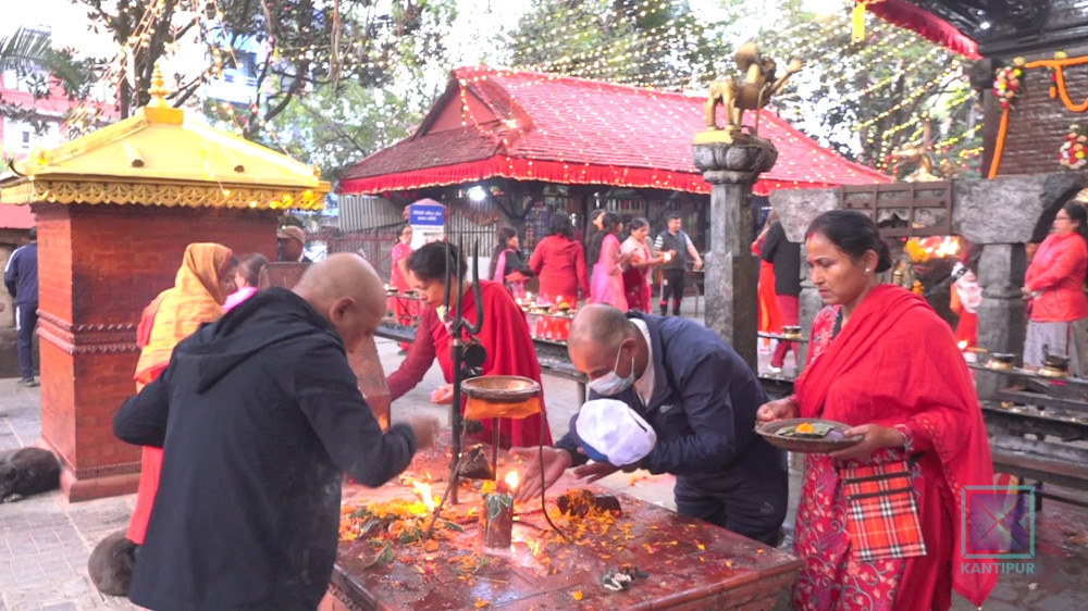 नवरात्रको पाँचौं दिन स्कन्दमाताको आरधना गरिँदै