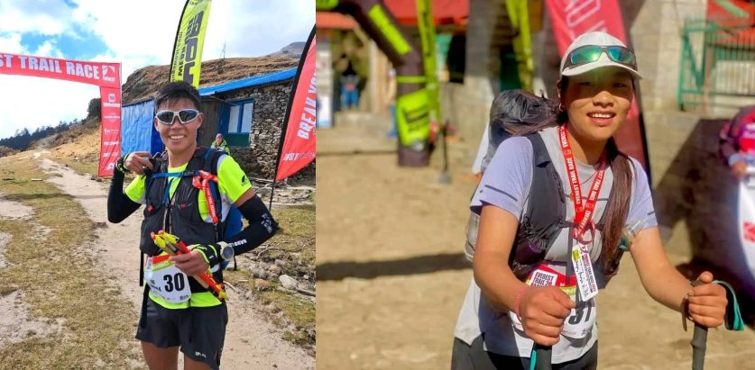 ११औँ एभरेष्ट ट्रेल रेसको उपाधि सुमन कुलुङ र फुर्वा शेर्पालाई