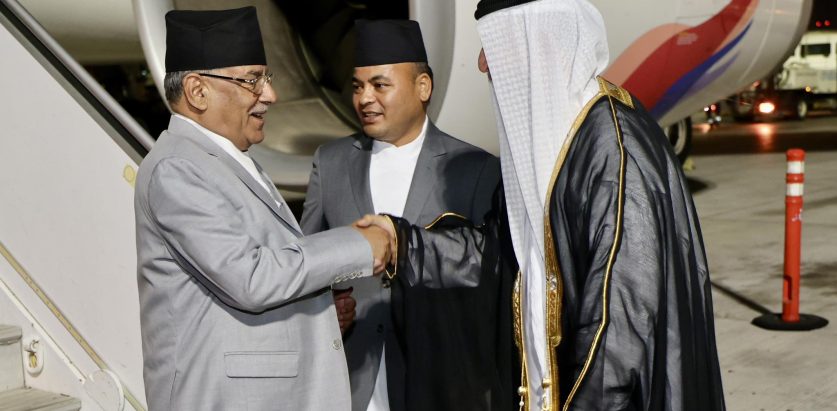 प्रधानमन्त्री प्रचण्ड दुबई पुगे