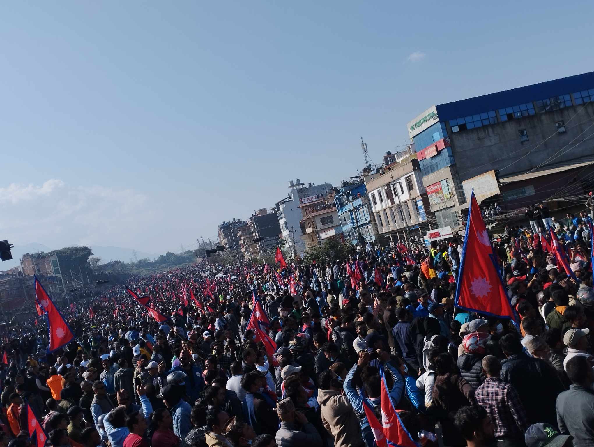 बल्खुमा दुर्गा प्रसाईँको भिषण प्रदर्शन