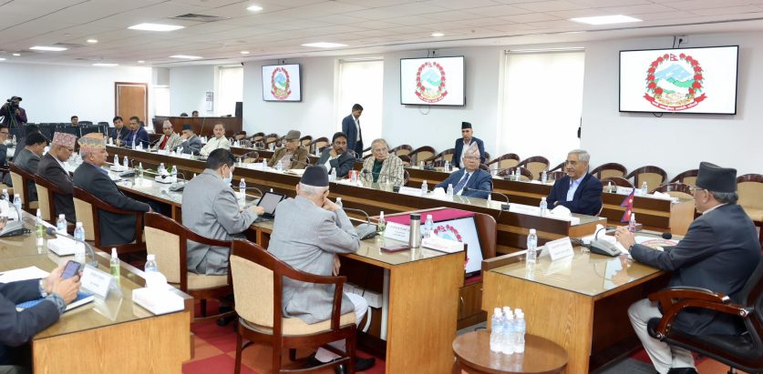 प्रमुख दलका शीर्ष नेताहरू मिलेर लोकतन्त्र बचाउँदै