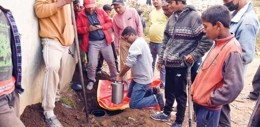 इपिसेन्टरमा राखियो भूकम्प मापनयन्त्र