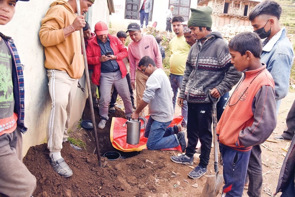 इपिसेन्टरमा राखियो भूकम्प मापनयन्त्र