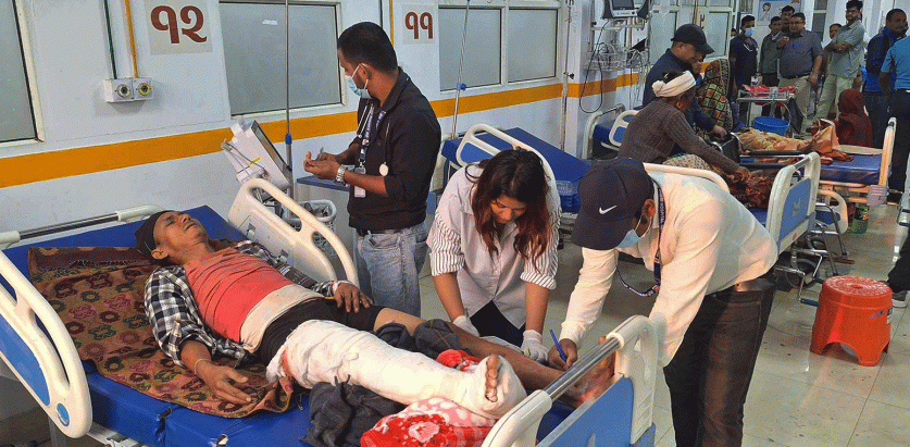 दुई सय स्वास्थ्यकर्मी भूकम्प प्रभावित क्षेत्रमा परिचालित