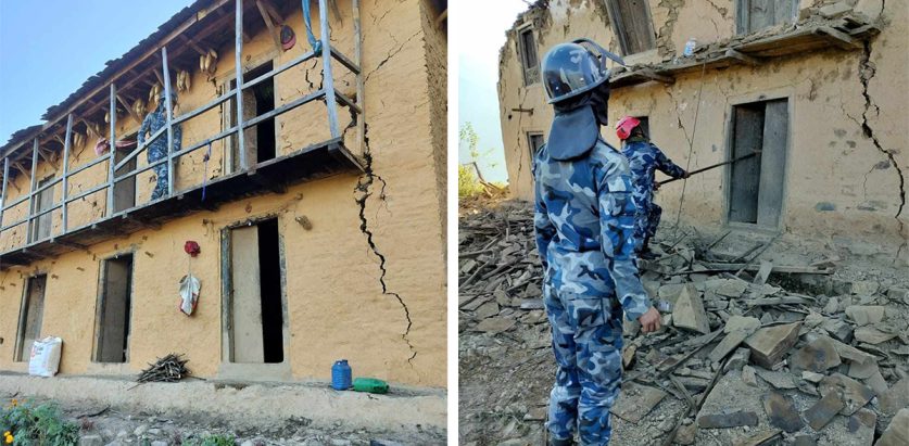 जाजरकोटमा आज नै २ पटक भूकम्पको धक्का महशुस