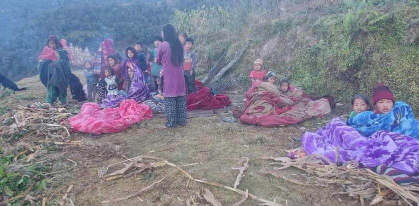 चिसोले १० जना भूकम्पपीडितको ज्यान गयो