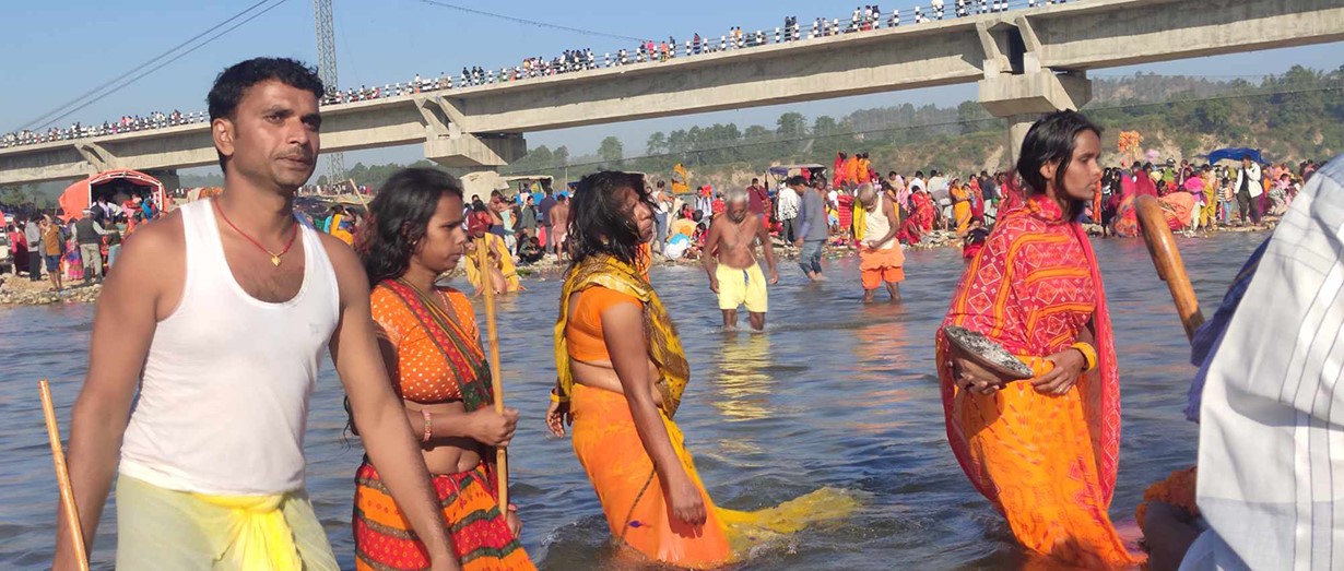 भूत मेलामा श्रद्धालुहरुको घुइँचो