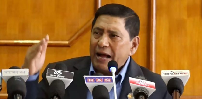 भूकम्प पिडितलाई ५० हजार एकमुस्ट हैन २ किस्ता गरेर दिने हो : गृहमन्त्री श्रेष्ठ