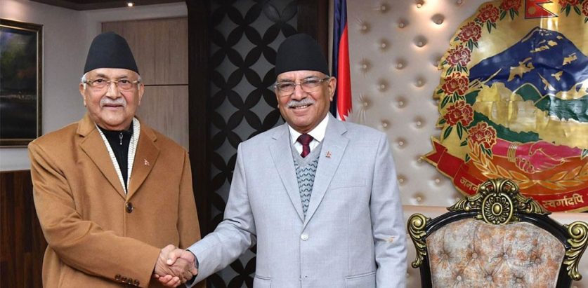 ‘प्रचण्ड’ र ओलीबिच भेटवार्ता