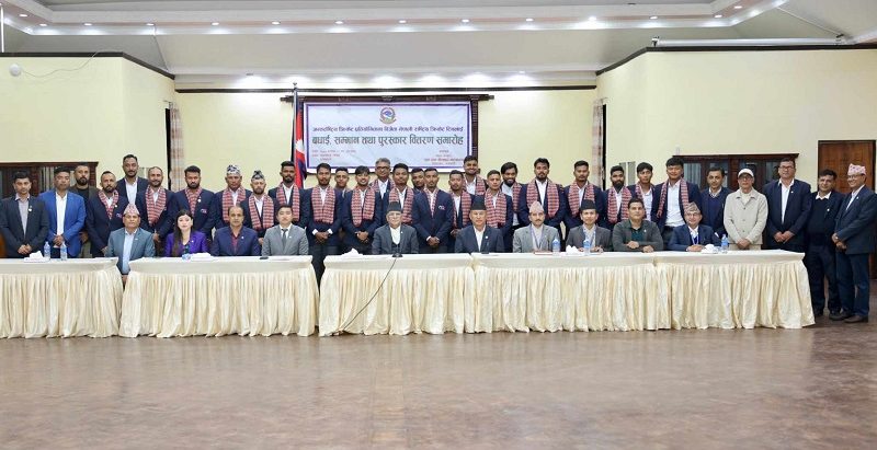 क्रिकेट रङ्गशालालाई राष्ट्रिय गाैरवकाे आयाेजनामा परिणत गरेर बनाउँछाैँ : प्रधानमन्त्री