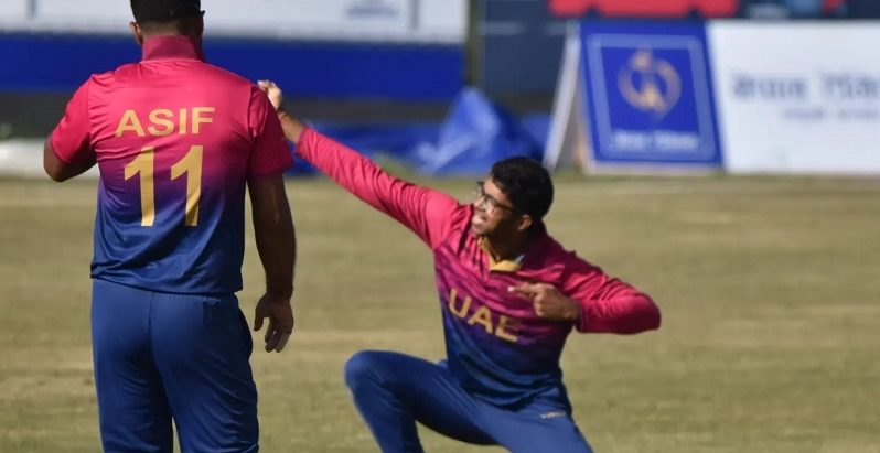 हङकङलाई हराउँदै यूएई समूह विजेता, फाइनलमा पुग्न नेपालसँग खेल्ने