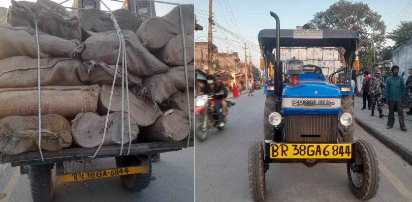राजस्व छलीको आशंकामा भन्सार जाँचपास भएको ट्याक्टर नियन्त्रण