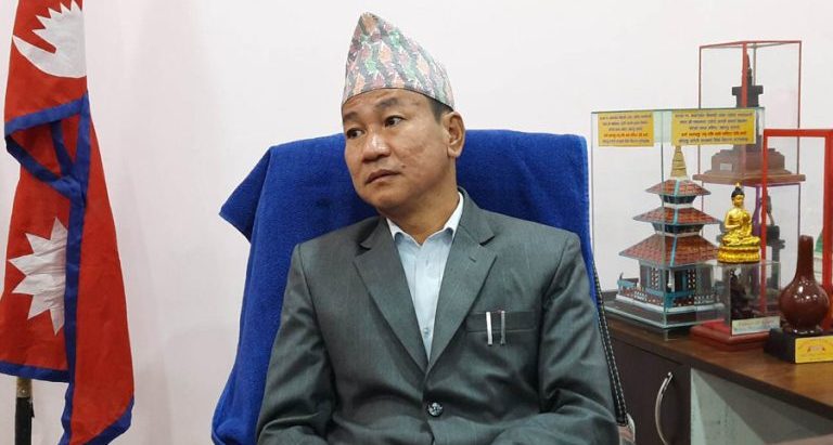 रवि लामिछानेलाई भटेर हर्कले प्रहरी कार्यालय भवन