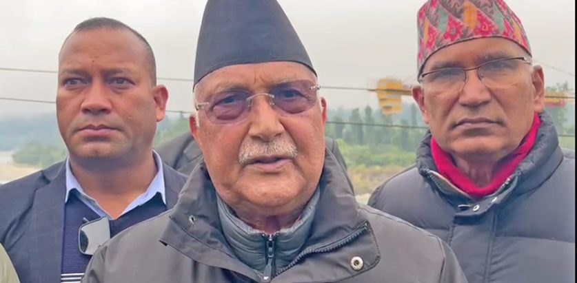 एसईई दिने विद्यार्थीहरुलाई एमाले अध्यक्ष ओलिद्वारा शुभकामना