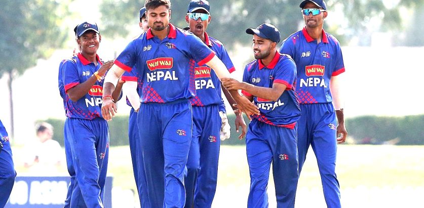 अफगानिस्तानविरुद्ध फिल्डिङमा नेपाल