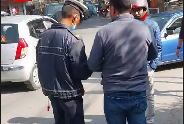 उपत्यका ट्राफिक प्रहरी राजस्व उठाउन केन्द्रित