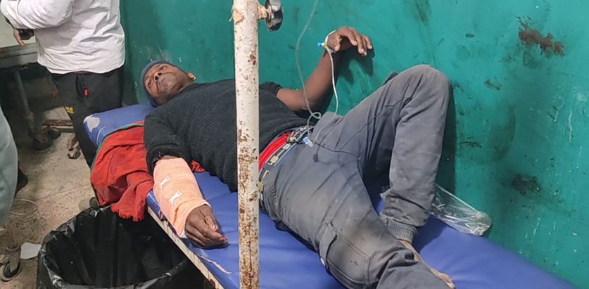 प्रहरीको गोली लागेर २ जना घाइते