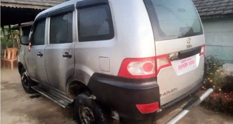 गौशाला नगरपालिकाकी उपमेयरको गाडीमा आगजनी