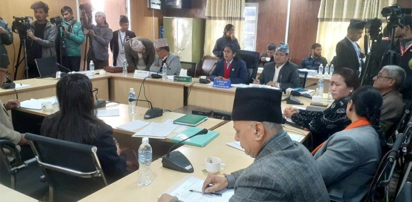 ऐन संशोधन विधेयकमाथिको छलफल हुन सकेन