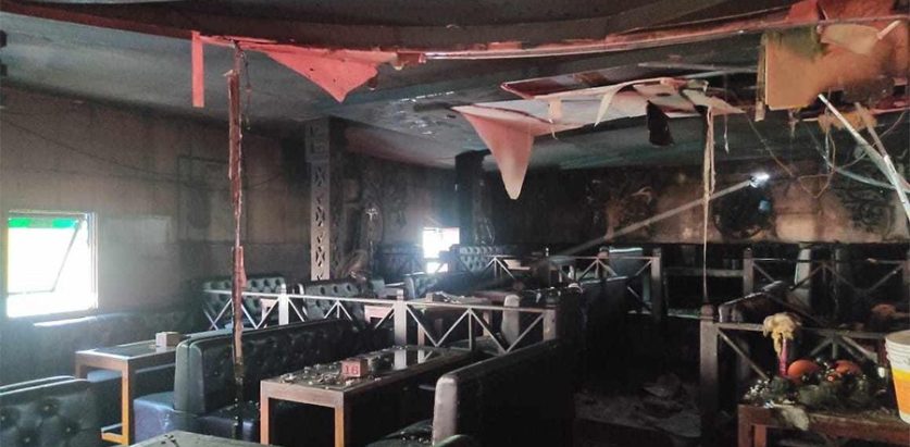 आगलागीले दोहोरी साँझ साखाप, ६० लाखको क्षति