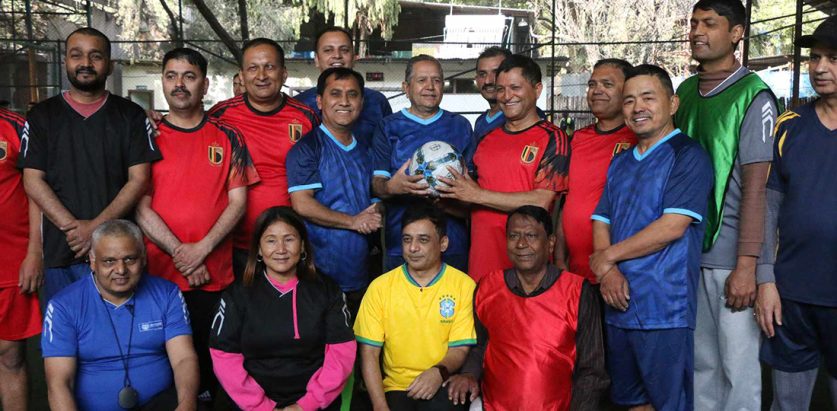 फुटसल प्रतियोगितामा प्रतिनिधिसभाको टोली विजयी