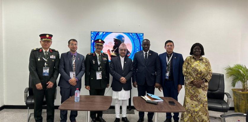 विश्वशान्ति स्थापनामा प्रभावकारी भूमिका निर्वाह गर्ने नेपालको प्रतिबद्धता