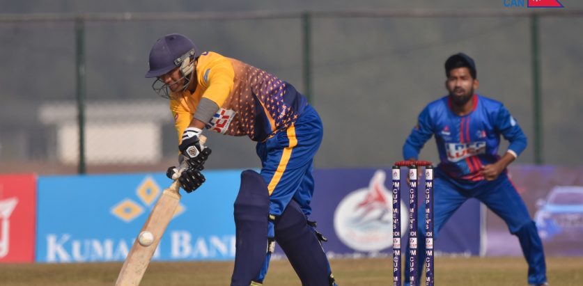 काेशी २५ रनमै अल आउट, लगातार छैटाैँ हार