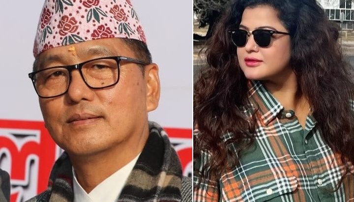 राजेन्द्र लिङ्देनलाइ रेखा थापाको जवाफ :  ‘देशको माया हुनेले आफ्नो सन्तान नेपाल बोलाए हुन्थ्यो । अमेरिकामा किन राखेको ?’