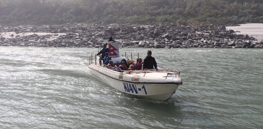 पानी जेटबोटले सहज बन्दै भोजपुरको यात्रा