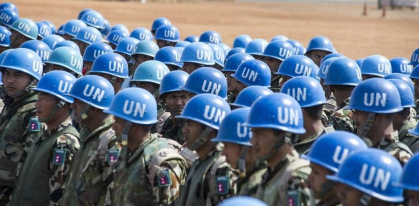 शान्ति मिसनबाट फर्कंदै नेपाली सेना