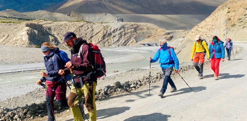 मुस्ताङमा एक वर्षमा ९० हजार विदेशी पर्यटकले पाइला टेके