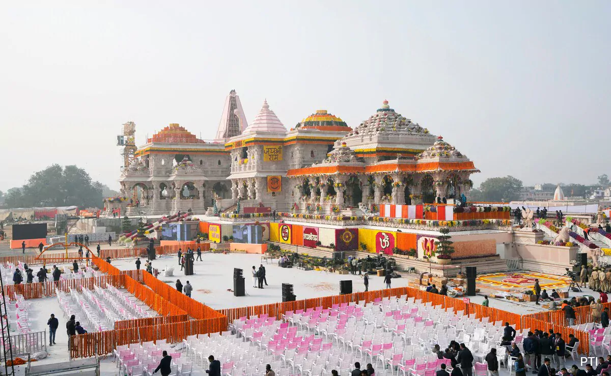 अयोध्यामा रामको प्राणप्रतिष्ठा आज, ससुराली जनकपुरधाम राममय