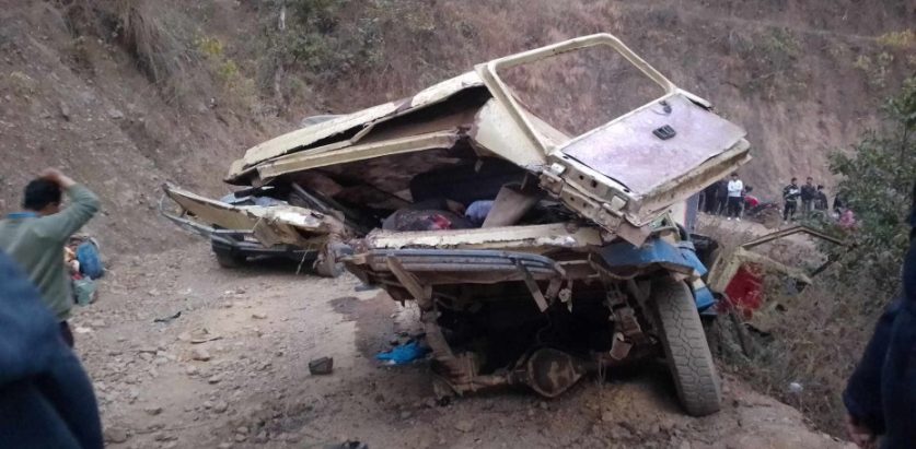 पाल्पा जिप दुर्घटना : मृतकको संख्या १० पुग्यो