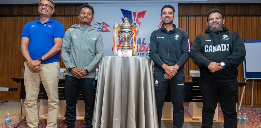 एकदिवसीय शृङ्खला : नेपाल र क्यानडाबिचको पहिलो खेल आज
