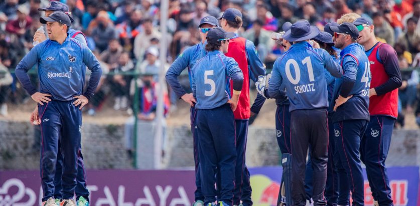 नामिबियासँग  २० रनले हार्‍यो नेपाल