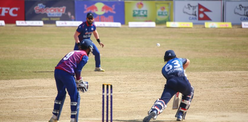 आइसीसी लिग–२ : नेपाल नामिबियासँग ४ विकेटले पराजित