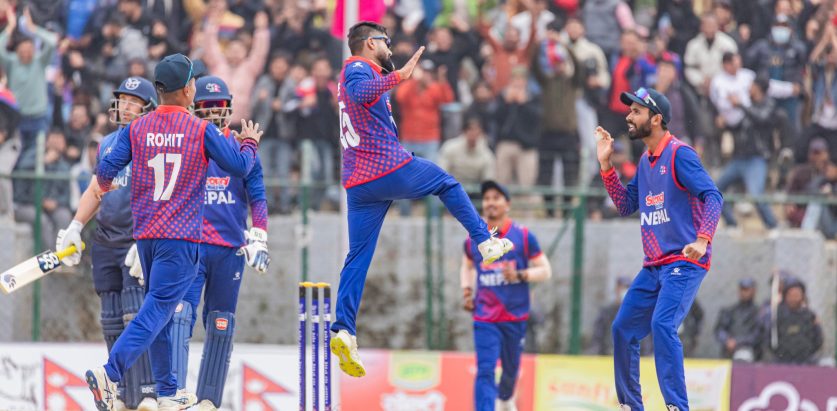 नामिबियासँग नेपाल दुई विकेटले हार्‍यो