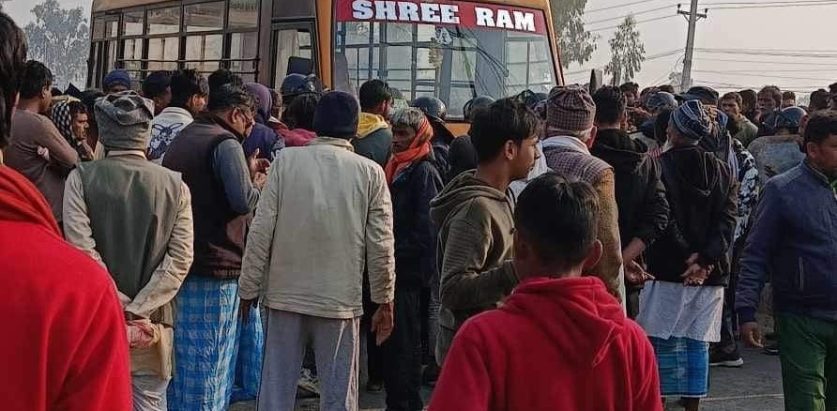 स्कूल बसको ठक्करले भारतीय नागरिकको मृत्यु