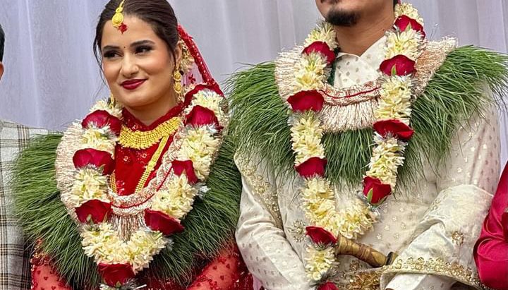 अभिनेता गौरवले कसे प्रेमिका श्रेणीसँग लगनगाँठो