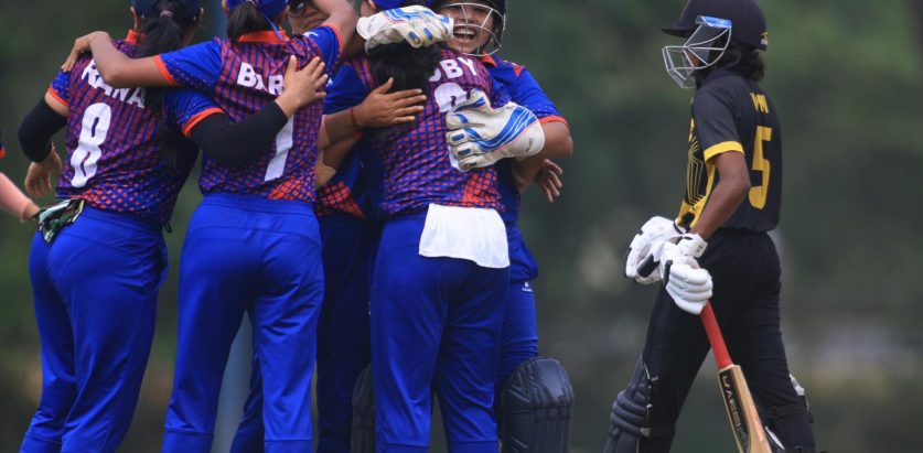एसीसी महिला प्रिमियर कप : सेमिफाइनलमा नेपाल चार विकेटले पराजित