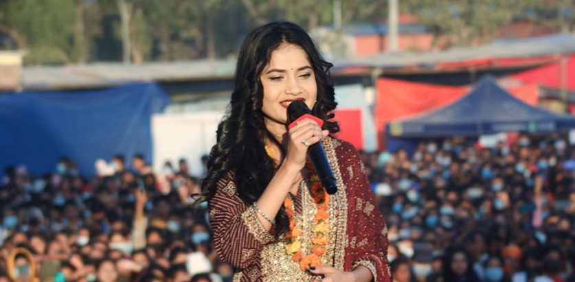 एलिना- साउन्ड सिस्टम बिवाद : एलिनाको बचाउमा लोक तथा दोहोरी प्रतिष्ठान