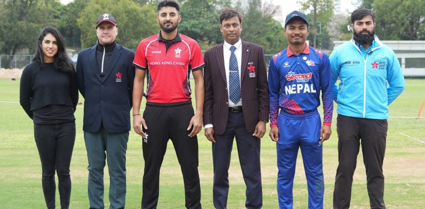 नेपाल र हङकङबीचको खेल वर्षाका कारण रद्द