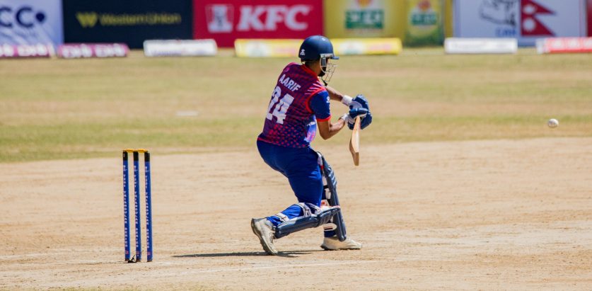 नेपालले नेदरल्याण्ड्सलाई दियाे १८५ रनकाे लक्ष्य