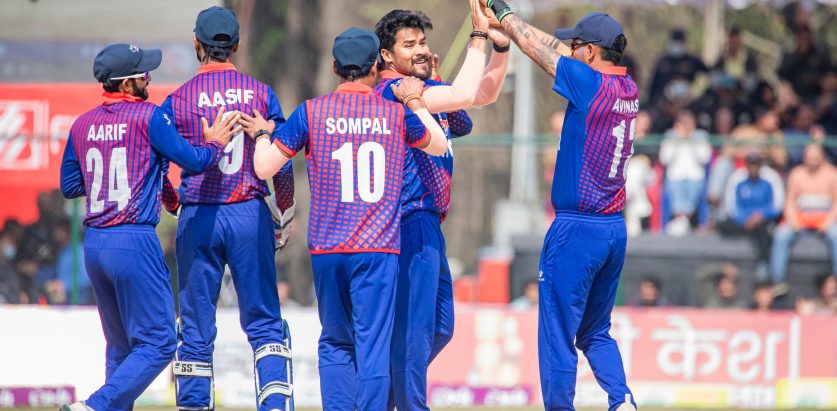 नामिबियामाथि नेपालको रोमाञ्चक जित :नेपालको फाइनल प्रवेश सम्भावना जिवितै