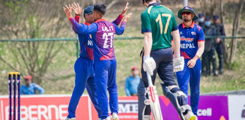 आयरल्यान्ड ‘ए’ ले नेपाललाई दियो १२२ रनको लक्ष्य
