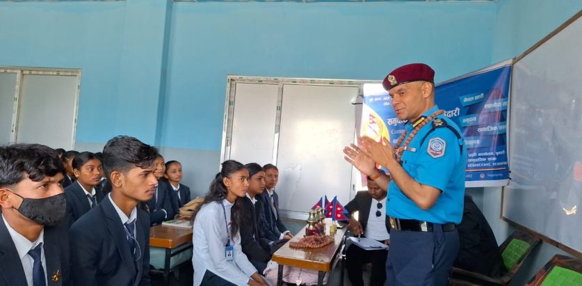 सुनसरीको इनरुवामा साइबर सुरक्षा सचेतना कार्यक्रम