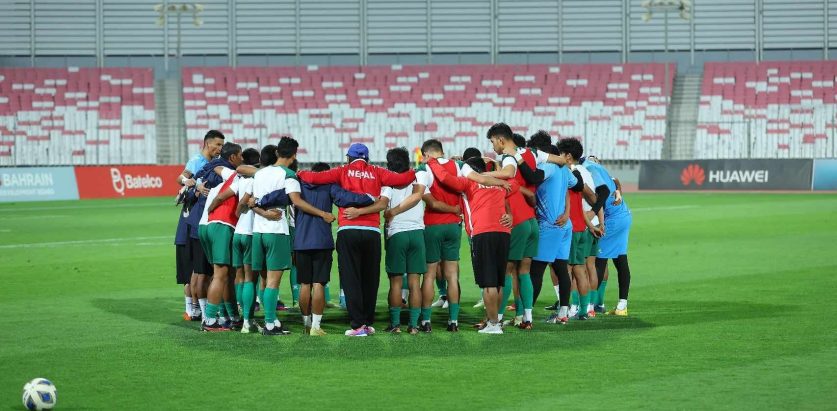 फिफा विश्वकप छनोट :  दोस्रो खेलमा नेपाल बहराइनसँग ३ गोलले पराजित