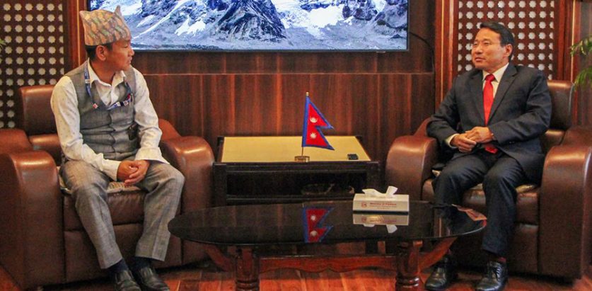 हर्क साम्पाङको काममा सगै भएको अर्थमन्त्रीको भनाई