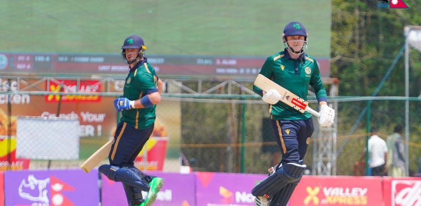 आयरल्याण्ड वोल्भ्सले नेपाल ए लाई दियो २८५ रनको लक्ष्य